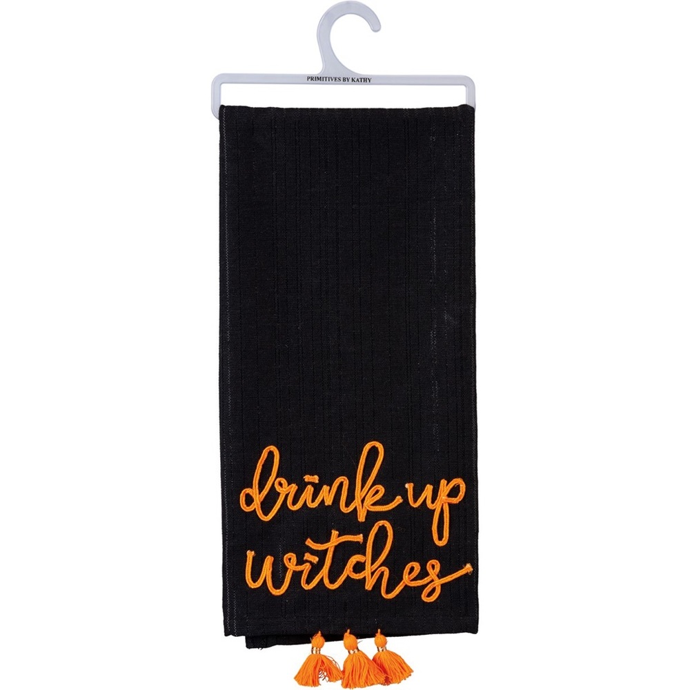 Halloween Dish Towel-Primitives By Kathy